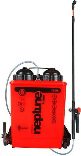 Kwazar Backpack Sprayer with Capacity 15lt 3bar