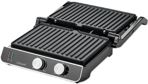 Maestro Tabletop Electric Grill Ribbed Plate 2000W