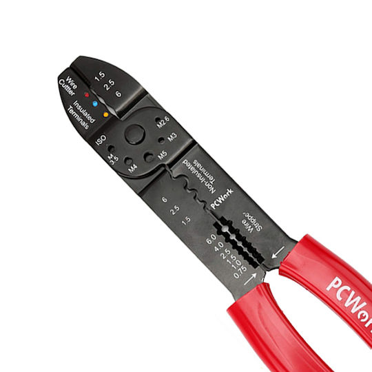 Pcwork Πρέσα Ακροδεκτών με Απογυμνωτή