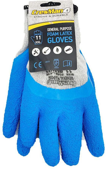 Cresman Gloves for Work Blue Nitrile Afro 1pcs