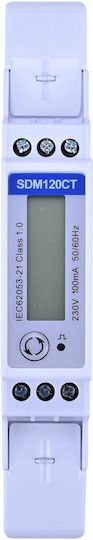 Epsolar Energie-Analysator Elektrischer Messgeräte Digital Schiene Monophase Modbus 08.03.0024
