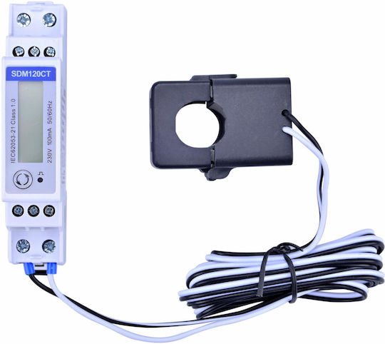 Epsolar Energie-Analysator Elektrischer Messgeräte Digital Schiene Monophase Modbus 08.03.0024