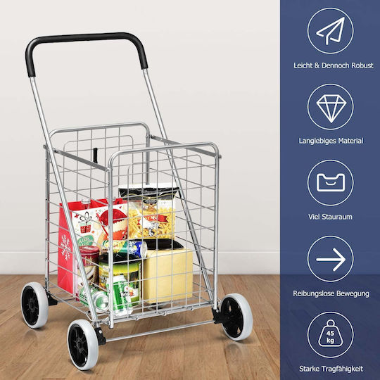 Shopping Trolley 39x42x52cm