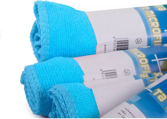 Microfiber Cleaning Cloths 12pcs 27 X 29 Cm Multicolored