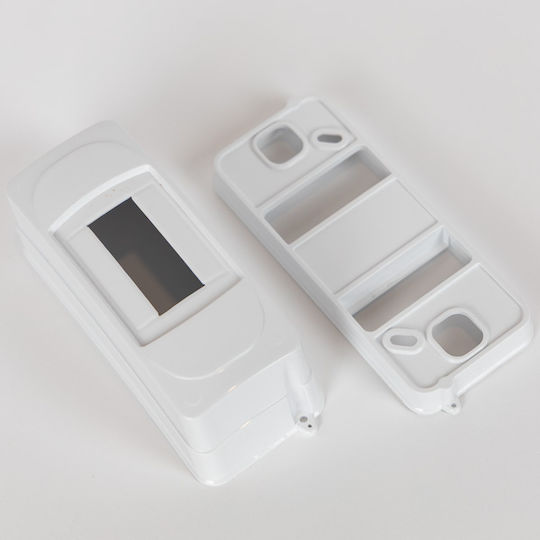 Eurolamp Wall mounted 2-Elements Fuse Box with 1 Row W50xH125xD60mm