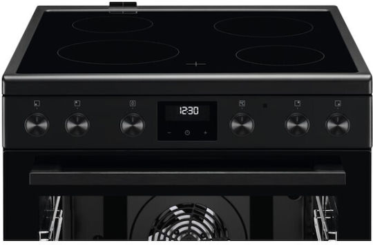 AEG 5000 Surroundcook Κουζίνα 73lt με Κεραμικές Εστίες Π60εκ. Μαύρη
