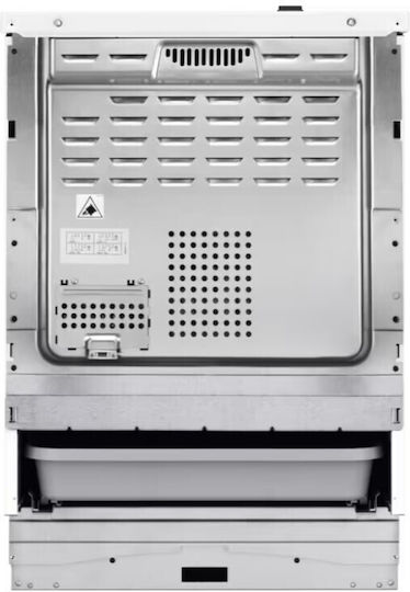 AEG 5000 Surroundcook Κουζίνα 73lt με Κεραμικές Εστίες Π59.6εκ. Inox