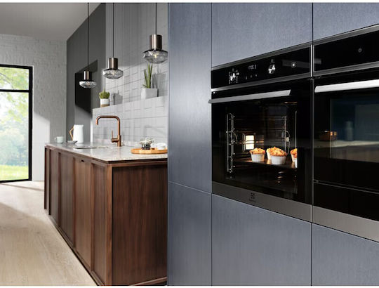 Electrolux Φούρνος άνω Πάγκου 72lt Π56εκ. Μαύρος