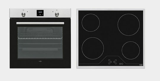 B10DTIX + WST BIH TIX Cuptor Deasupra Blatului 75lt cu Plite Ceramice L59.5cm.