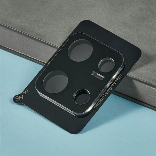 Techsuit Προστασία Κάμερας Tempered Glass Μαύρο για το Xiaomi Redmi Note 14S