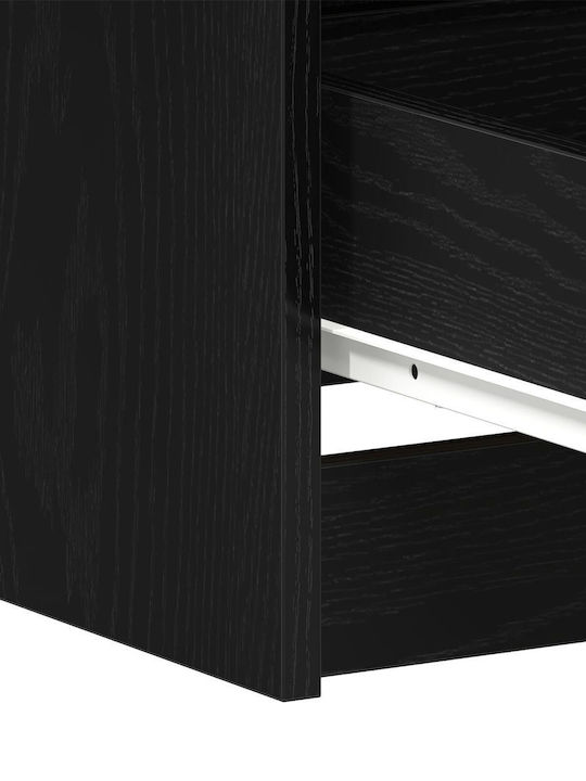Schreibtisch aus Massivholz Black Oak 140x50x76cm