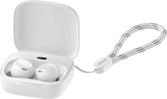 Joyroom JR-DB3 In-ear Bluetooth Handsfree Ακουστικά με Θήκη Φόρτισης Λευκά