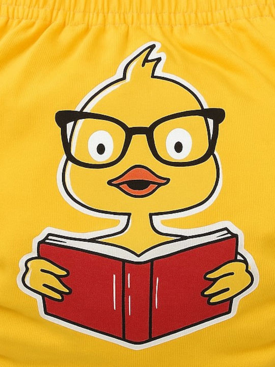 Poopes Duck Orange Glasses Παιδικό Βρακάκι Orange
