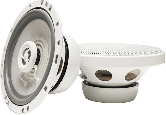 Gas Audio Power Σετ Ηχεία Σκάφους 6.5" με 125W RMS Λευκό