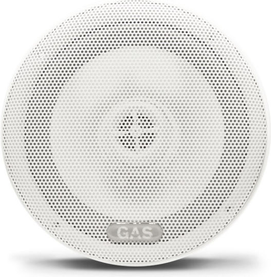 Gas Audio Power Σετ Ηχεία Σκάφους 6.5" με 125W RMS Λευκό