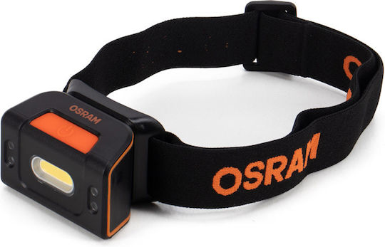 Osram Rechargeable Headlamp LED IP54 with Maximum Brightness 250lm Black