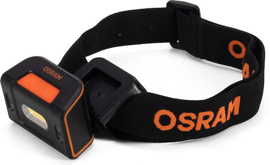 Osram Rechargeable Headlamp LED IP54 with Maximum Brightness 250lm Black