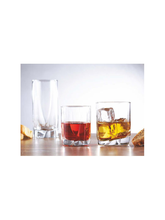 Uniglass Shine Set of Glasses Water made of Glass 360ml 3pcs