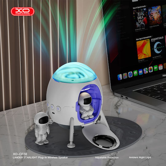 XO Projektor Dekorative Tischlampe LED RGB 14,53cm