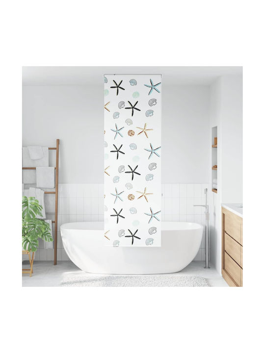 Vidaxl Shower Curtain Roll 70x240 cm Fabric Width 66 cm Multicolor