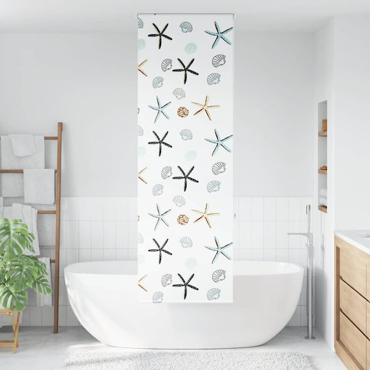 vidaXL Shower Curtain Fabric Roll