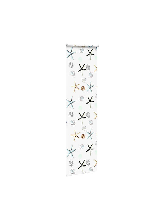 Vidaxl Shower Curtain Roll 70x240 cm Fabric Width 66 cm Multicolor