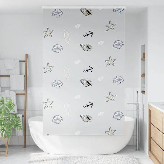 vidaXL Shower Curtain Fabric Roll 80x240cm