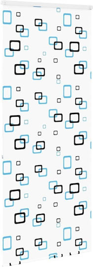 Vidaxl Shower Curtain Roll Cassette 90x240 cm Fabric Width 86 cm Multicolor