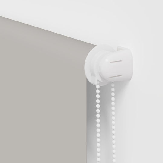 Vidaxl Shower Curtain Roll 110x240 cm Fabric Width 106 cm Grey