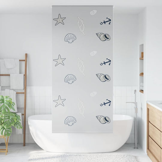 vidaXL Shower Curtain Fabric Roll