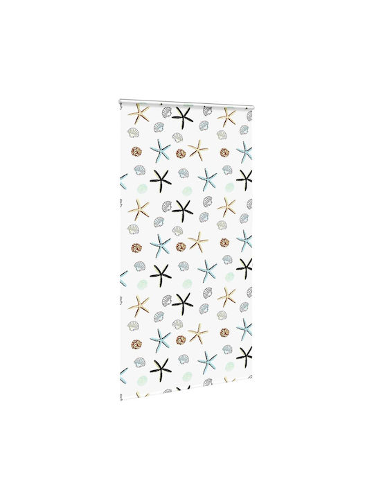 Vidaxl Shower Curtain Roll Cassette 120x240cm Fabric Width 116cm Multicolor