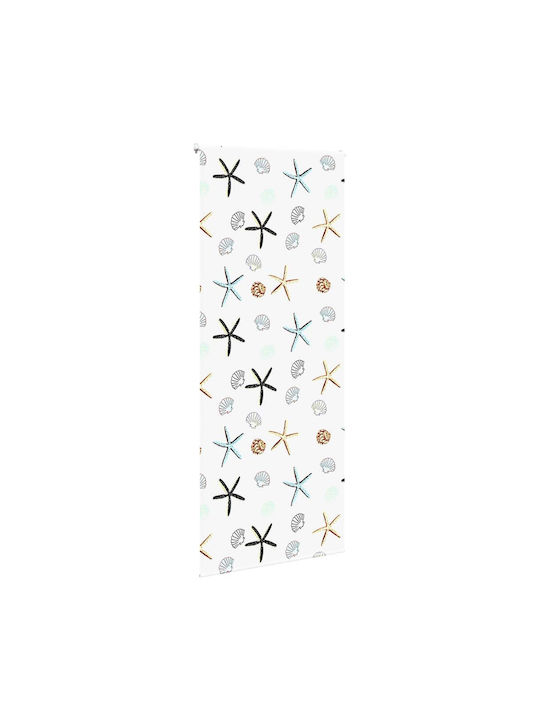 Vidaxl Shower Curtain Roll 100x240 cm Fabric Width 96 cm Multicolor