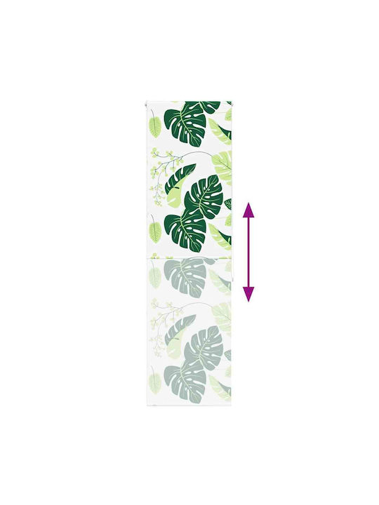 Vidaxl Shower Curtain Roll 70x240 cm Fabric Width 66 cm Green