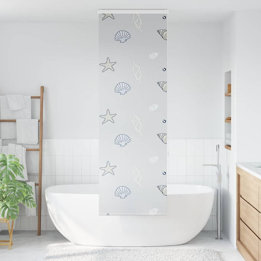 vidaXL Shower Curtain Fabric Roll 80x240cm vidaXL Shower Curtain Fabric Roll 80x240cm