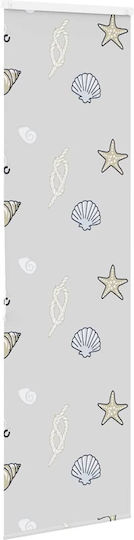 Vidaxl Shower Curtain Roll Cassette 80x240 cm Fabric Width 76 cm Multicolor