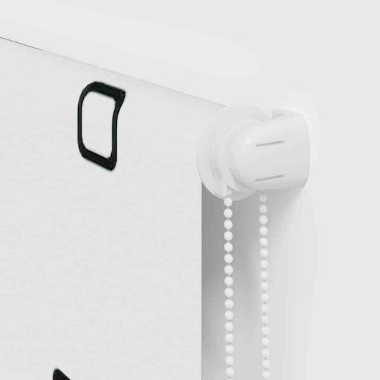 Vidaxl Κουρτίνα Μπάνιου Ρολό 160x240 Εκ Πλάτος Υφάσματος 156 Εκ Λευκό