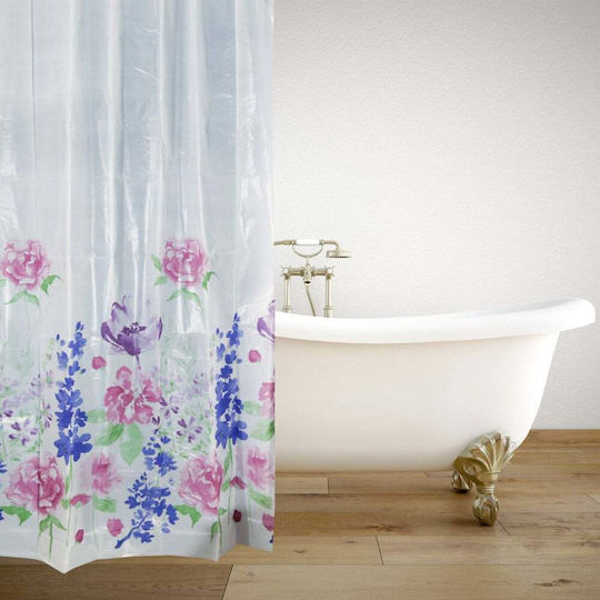 San Lorentzo Springflowers Κουρτίνα Μπάνιου Υφασμάτινη 180x180cm San Lorentzo Springflowers Κουρτίνα Μπάνιου Υφασμάτινη 180x180cm