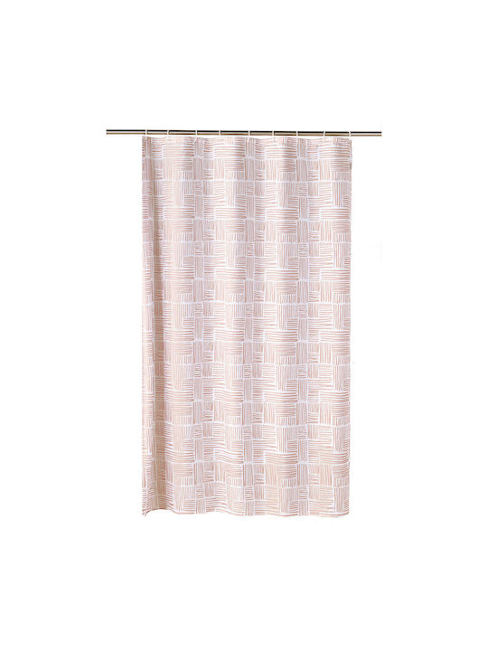 Kentia Logan Shower Curtain Fabric 180x200cm 14