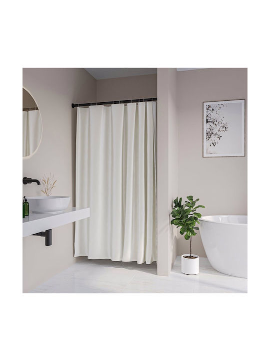 Sealskin Shower Curtain 180x200cm Off-White