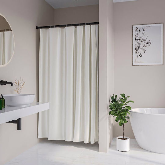 Sealskin Duschvorhang 120x200cm Off-White