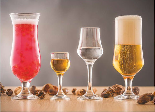 Uniglass Ποτήρι Μπύρας από Γυαλί Κολωνάτο 430ml