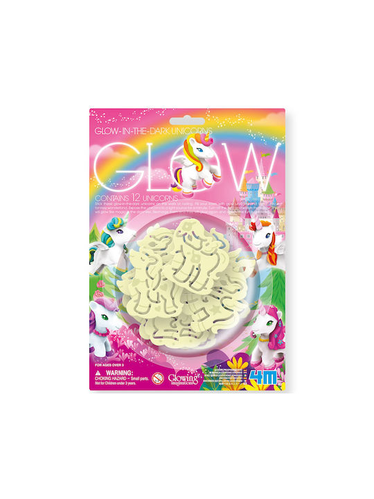 4M Kids Glow-in-the-Dark Wall Sticker Unicorns 4pcs 4M Kids Glow-in-the-Dark Wall Sticker Unicorns 4pcs