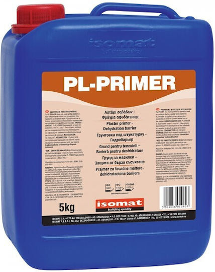 Isomat PL-Primer Грунд Грунд за Savoyard PL-Primer Червено Подходящ за Строителни материали 5кг