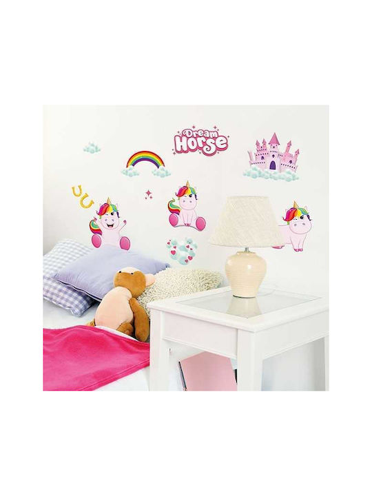 Toi-Toys Kinder Wandsticker Wand 38x63cm