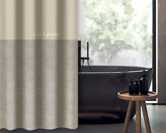 Guy Laroche Musk Shower Curtain 180x185cm Wenge