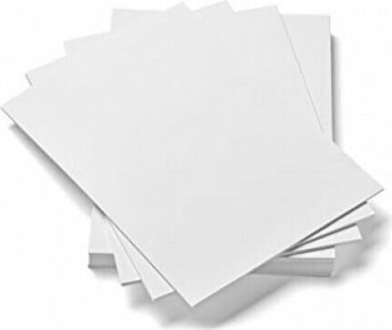 Black Red Photo Paper Gloss A6 (10x15) 240gr/m² for Printers Laser 20 Sheets