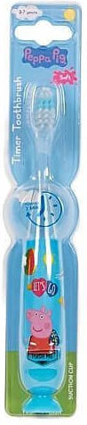 Peppa Pig Kids Toothbrush Blue Children's Toothbrush with Light 2+ Years