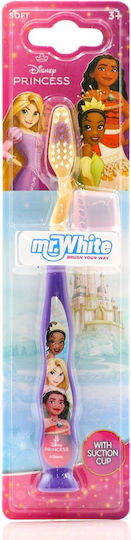 Mr. White Travel Παιδική Οδοντόβουρτσα για 3+ Χρονών Μωβ