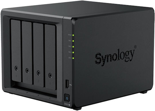Synology DiskStation DS925+ NAS Tower με 4 θέσεις για HDD/M.2/SSD και 2 θύρες Ethernet