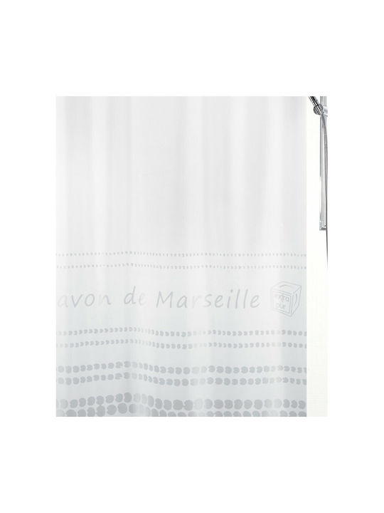 Dimitracas Samena Shower Curtain Fabric 180x200cm Beige